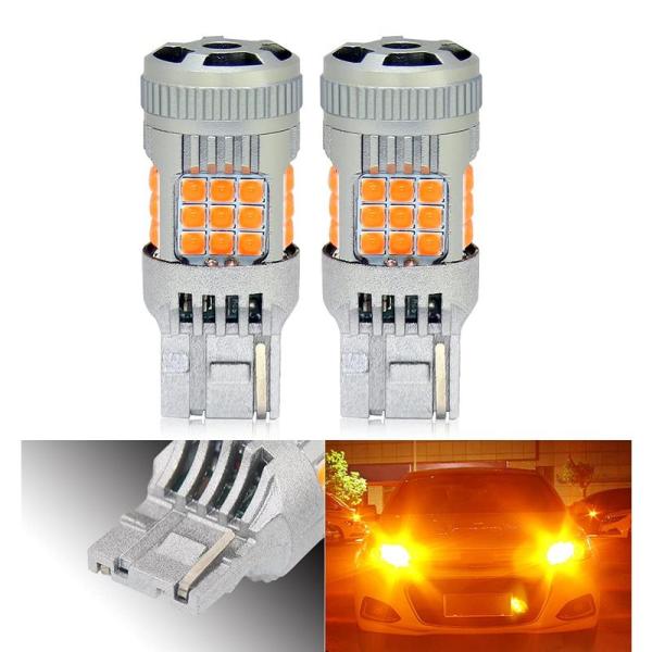 BLUESEATEC T20 LED ウインカー 爆光 アンバー オレンジ ピンチ部違い兼用 ハイフ...