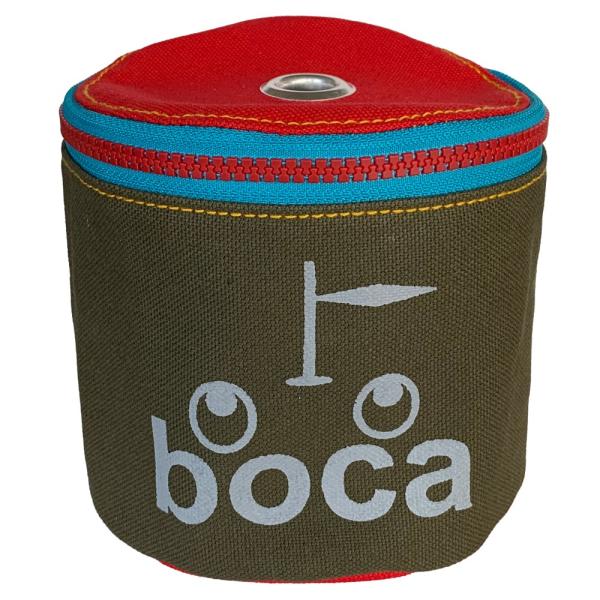 boca トイレットペーパーケース（No.05） 帆布 カラビナ付き キャンプ用品 アウトドア 小物...
