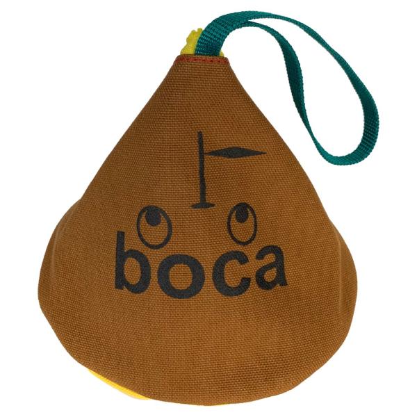 boca トンガリポーチ（No.03） 帆布 小物入れ お化粧ポーチ バッグインバッグ