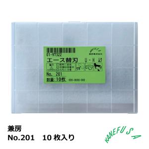 兼房 替刃式エース 三面仕上カッター 4P 120mm×21mm【カネフサ 溝切