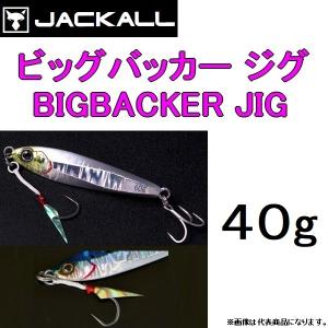 ジャッカル / JACKALL ビッグバッカージグ 40g 68mm メタルジグ  BIG BACKER JIG(メール便対応)