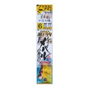 ハヤブサ/Hayabusa 船極メバル 3本鉤2セット SD605 5, 6, 7, 8, 9, 10