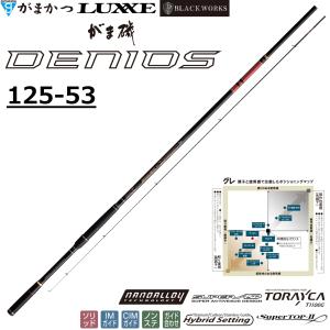 Gamakatsu がま磯 デニオス 1.25号 5.0m がま磯 釣り 磯竿 - 最安値
