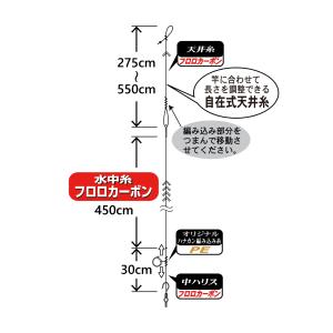 がまかつ/GAMAKATSU 楽勝鮎フロロカー...の詳細画像2
