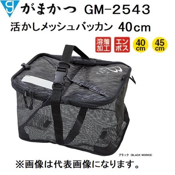 (再入荷予約)がまかつ/Gamakatsu 活かしメッシュバッカン 40cm GM2543 gama...