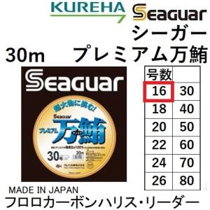 クレハ/Kureha シーガー プレミアム万鮪 30m 18号 フロロカーボン