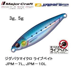 Major Craft（メジャークラフト） ジグパラマイクロ ライブベイト