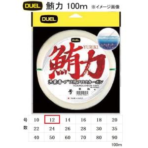 DUEL/デュエル 鮪力(ゆうりき) 100m 12号 40Lbs H3674 漁