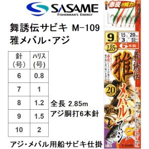 Hayabusa（ハヤブサ） かめや 爆釣船メバル仕掛け 5-0.8号, 6-0.8号