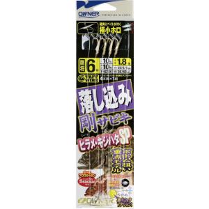 オーナー 落し込み剛サビキ ヒラメ・キジハタSP F-6224 5-8号 剛将4本針 青物・底物用落し込み船サビキ(メール便対応)