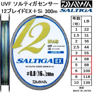 DAIWA SALTIGA 18000８号高級PEライン　ルアー3個付き DAIWA SALTIGA 180008号高級PEライン ルアー3個付き DAIWA SALTIGA