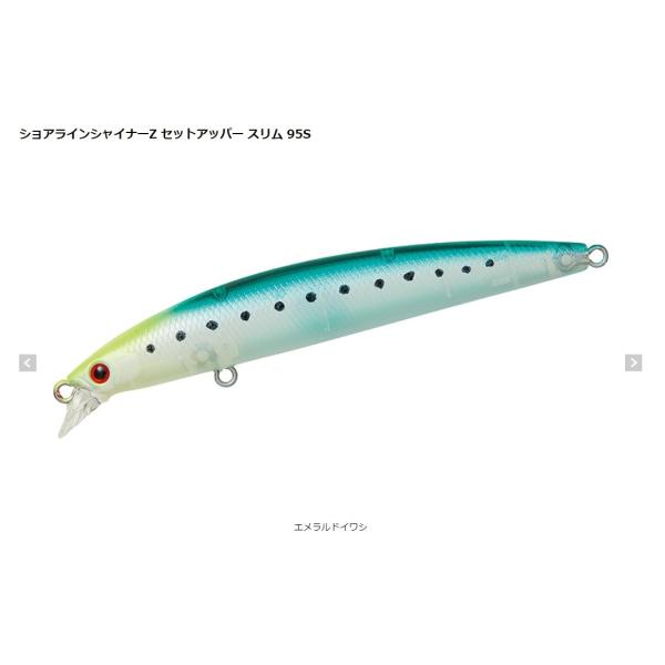 ダイワ・DAIWA ショアラインシャイナーZ セットアッパー スリム 95S シンキングミノー (メ...