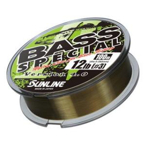 サンライン/SUNLINE バススペシャル 100m 4,5,6,8,10,12,14,16,20Lb 1,1.25,1.5,2,2.5,3,3.5,4,5号 バス・ルアー用ナイロンライン(メール便対応)｜フィッシングマリン