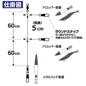 ハヤブサ/Hayabusa イカメタルリーダー...の詳細画像3