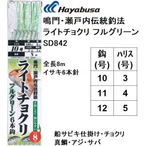 Hayabusa（ハヤブサ） 鳴門・瀬戸内伝統釣法 ライトチョクリ カラフル
