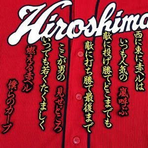 ☆送料無料☆広島 カープ 衣笠祥雄 サイン 白布 応援 刺繍 ワッペン