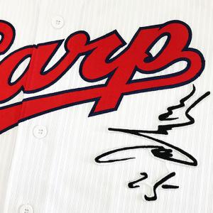 ☆送料無料☆広島 カープ 三好匠 サイン 黒布 応援 刺繍 ワッペン