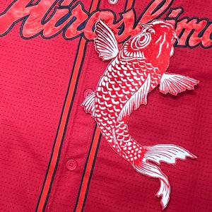 ☆送料無料☆広島 カープ 松山竜平 応援歌 赤布 刺繍 ワッペン