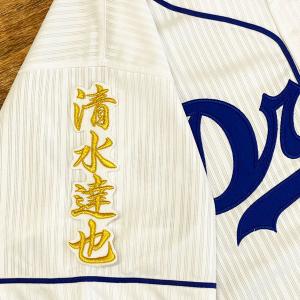 ☆送料無料☆オリックス バファローズ 藤川敦也 ネーム 袖 応援 刺繍