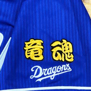 ☆送料無料☆中日 ドラゴンズ 立浪和義 シルエット2＆サイン 応援 刺繍