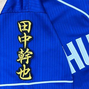 ☆送料無料☆中日 ドラゴンズ 立浪和義 背番号 & 毛筆 ホーム 応援