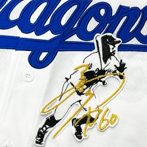 ☆送料無料☆中日 ドラゴンズ 福永裕基 背番号 & 毛筆 ホーム