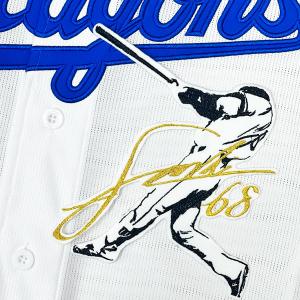 ドラゴンズ　福永裕基　刺繍ユニホーム ☆送料無料☆中日 ドラゴンズ 福永裕基 シルエット 2 & サイン