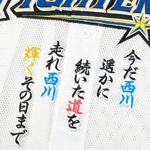 ☆送料無料☆北海道 日本ハム ファイターズ 日ハム 田宮裕涼 応援歌 白
