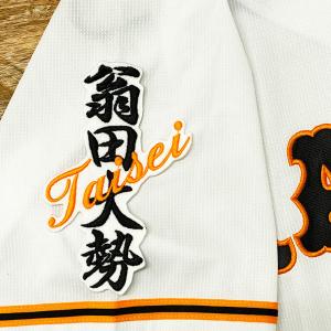 ☆送料無料☆東京 読売 ジャイアンツ 巨人 中山礼都 短冊 刺繍