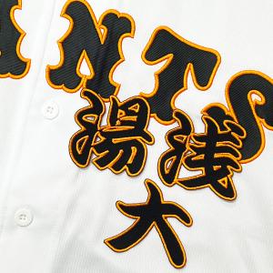 ☆送料無料☆東京 読売 ジャイアンツ 巨人 湯浅大 背番号 & 毛筆 刺繍