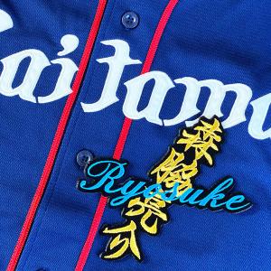 ☆送料無料☆埼玉 西武 ライオンズ 滝澤夏央 サイン 黒 応援 刺繍