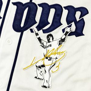 ☆送料無料☆埼玉 西武 ライオンズ 山村崇嘉 応援歌 黒 応援 刺繍