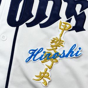 ☆送料無料☆埼玉 西武 ライオンズ 西川愛也 毛筆 名前 応援 刺繍