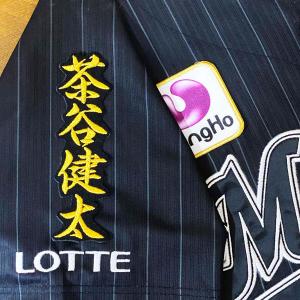 ☆送料無料☆千葉 ロッテ マリーンズ 角中勝也 シルエット 2 白 応援