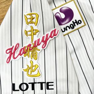 ☆送料無料☆千葉 ロッテ マリー ンズ 毛利海大 ネーム 白 応援 刺繍