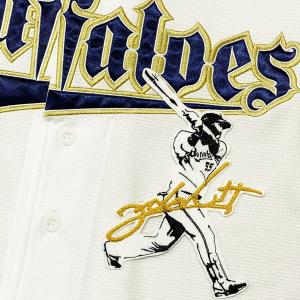 ☆送料無料☆オリックス バファローズ 廣岡大志 サイン 白 応援 刺繍