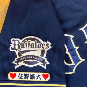 ☆送料無料☆オリックス バファローズ 九里亜蓮 シルエット & ネーム