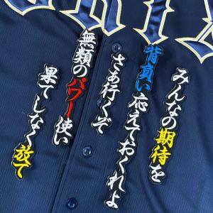☆送料無料☆オリックス バッファローズ 吉田正尚 応援歌 黒布 応援