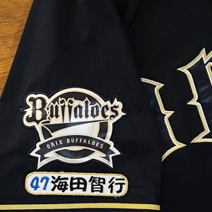 オリックスバファローズ　渡部遼人　ハイクオリティユニフォーム　Mサイズ ☆送料無料☆オリックス バファローズ 渡部遼人 ネーム 黒 応援 刺繍