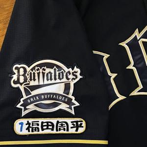☆送料無料☆オリックス バファローズ 山中稜真 ネーム 4 応援 刺繍