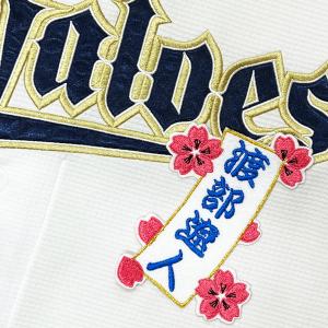 ☆送料無料☆オリックス バファローズ 渡部遼人 ネーム 黒 応援 刺繍