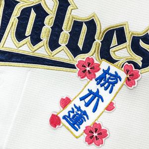 ☆送料無料☆中日 ドラゴンズ 花田旭 ネーム 袖 刺繍 ワッペン
