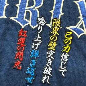 ☆送料無料☆横浜 DeNA ベイスターズ 三森大貴 応援歌 青 応援 刺繍
