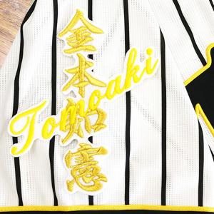 ☆送料無料☆阪神 タイガース 工藤泰成 背番号 & 勘亭流 刺繍 ワッペン