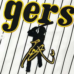 ☆送料無料☆阪神 タイガース 鳥谷敬 応援歌 黒布 刺繍 ワッペン