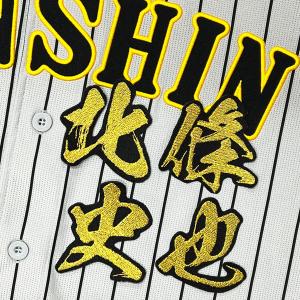 ☆送料無料☆東京 ヤクルト スワローズ 内山壮真 応援歌 白 刺繍