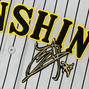 ☆送料無料☆阪神 タイガース 梅野隆太郎 サイン 黒 応援 刺繍