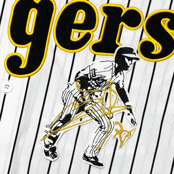 ★送料無料★阪神　タイガース　小幡竜平　シルエット 2 &amp; サイン　刺繍　 ワッペン　ユニフォーム