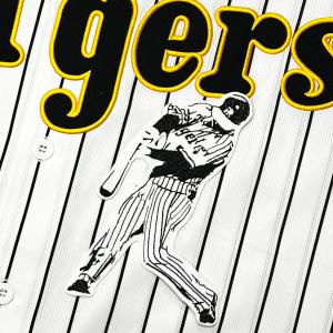 ☆送料無料☆阪神 タイガース 森下翔太 サイン 黒 応援 刺繍 ワッペン