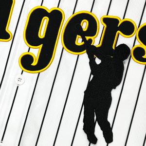 阪神タイガース 小幡　ユニフォーム ミズノ 刺繍　ホーム　M 刺繍 阪神公認公式 MIZUNO（ミズノ） 阪神タイガース グッズ ユニフォーム 刺繍 完成品